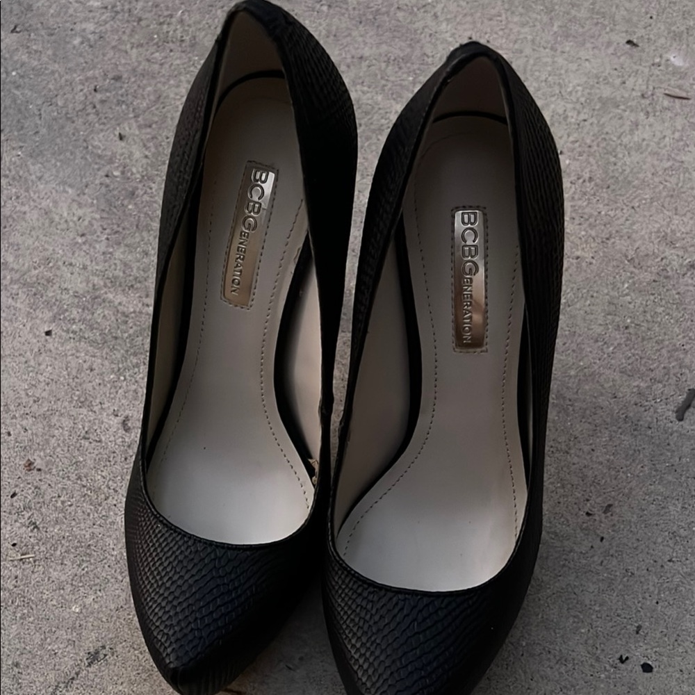 BCBGeneration Black Women's Heels